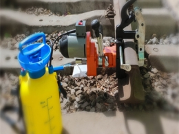 Electric Rail Drilling Machine