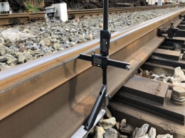 Switch Rail Lateral Wear Gauge