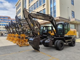 Railway Wheel Excavator